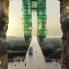 Мегаполис в пустыне Саудовской Аравии