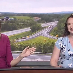 Ведуча новин народжує у прямому ефірі