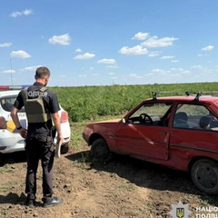 Drunk driver fleeing from the police
