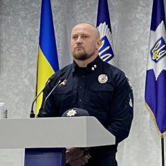 Preparation of patrol officers for militarization after the terrorist attack in Kyiv