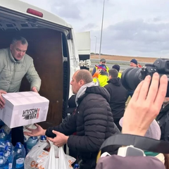 Штаб допомоги біля польського кордону