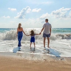 Декор Нового Года на пляже