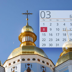 Церковні свята березень: календар на місяць