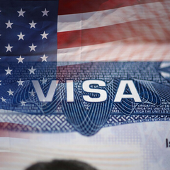 Украинский паспорт и американская виза