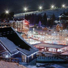 The beauty and diversity of the ski season in Bukovel