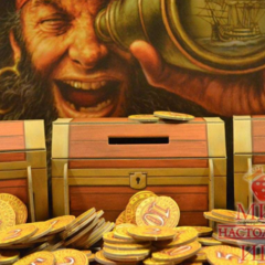 Настільні ігри про піратів: знайди свій скарб на столі
