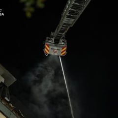 Пожежа в дев'ятиповерхівці Києва