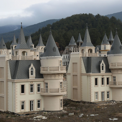 Бурдж Аль Бабас — Турція, покинуте місто замків на карті світу