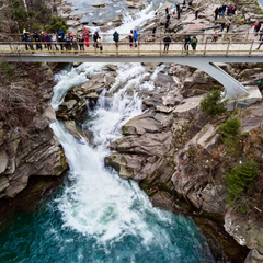 Probiy Waterfall Yaremche: map photo