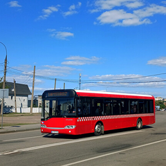 Bus No. 140e in Kharkiv