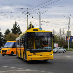 Тролейбус в Полтаві