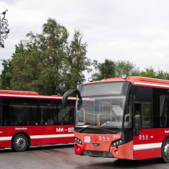 Нові європейські автобуси у Запоріжжі