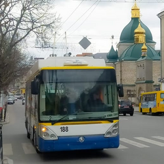 Троллейбус в Тернополе
