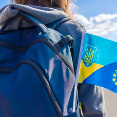 Украинские беженцы в ЕС