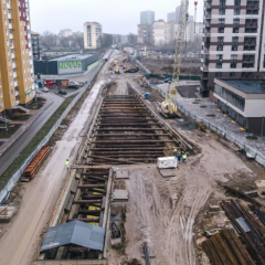 Будівництво метро на Виноградар