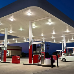 Ukrainian gas stations