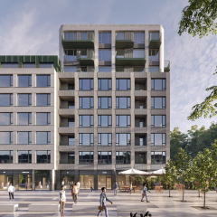 Price per square meter in new buildings