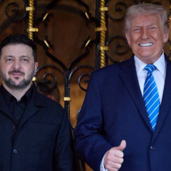 Володимир Зеленський та Дональд Трамп