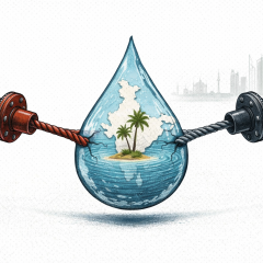 Indian Oasis in Abu Dhabi. Who will quench the thirst?