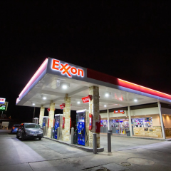 Gas prices in the US