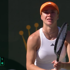 Elina Svitolina reached the quarter-finals of WTA 1000