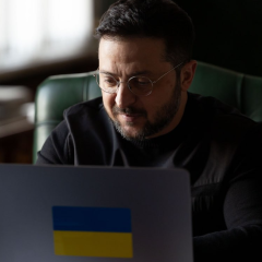 President Volodymyr Zelensky