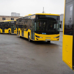 Нові автобуси Києва