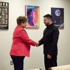 Zelensky discusses financial support for Ukraine