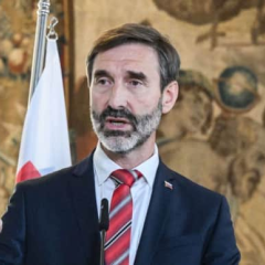 Slovakia's Foreign Minister Juraj Blanar