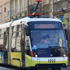 Tram in Lviv