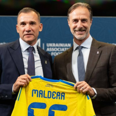 Andriy Shevchenko and Andrea Maldera