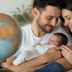 Which European countries grant citizenship to children