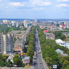 Перекриття проспекту Волі у Луцьку