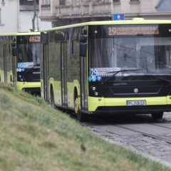 The number of buses in Lviv will be reduced