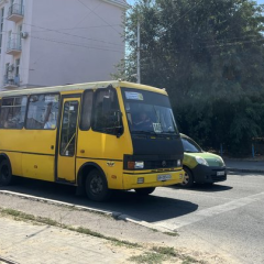Minibus in Odesa