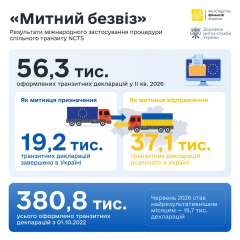Митниця оформила 56 тис. декларацій