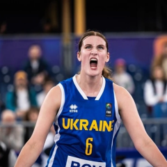 Ukraine's women's national team in the quarterfinals of the World Cup
