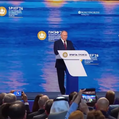 Putin announces end of Western-centric world