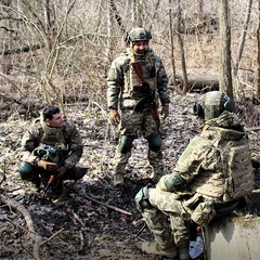 Российский военный на карте Сумщины