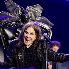 Photo of Ozzy Osbourne, the legendary leader of Black Sabbath