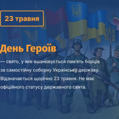 Український прапор на тлі сонця