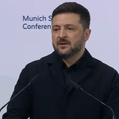 Зеленский в Мюнхене: Украина не успевает пополнять ракеты для ПВО из-за интенсивности атак