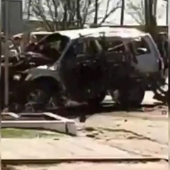 Автомобіль підірвано в Старобільську (відео)