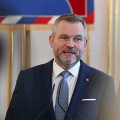 Президент Словаччини Пеллегріні висловлюється