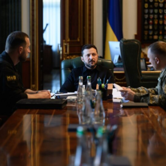 Український перехоплювач знищив російський дрон