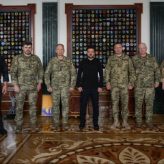 Владимир Зеленский и руководство ВСУ