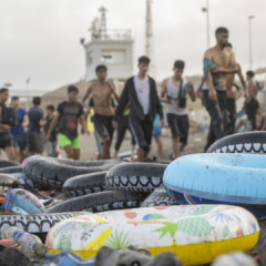 The Mayor of Ceuta speaks about migrants