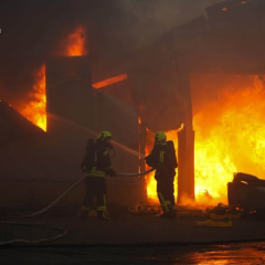 Пожежа на підприємстві у Камінь-Каширському районі Волині