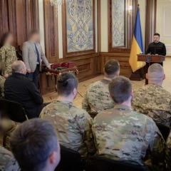 Зеленский наградил СБУ за диверсии в РФ
