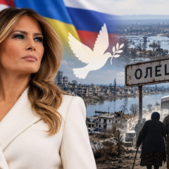 Меланія Трамп в Україні після перемир’я